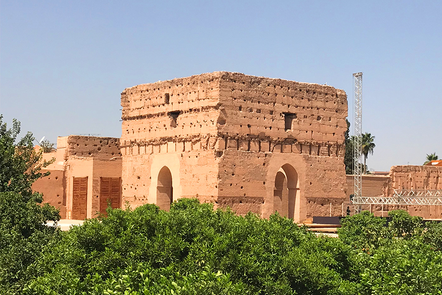 El-Badi Palace in Marrakesh, Morocco