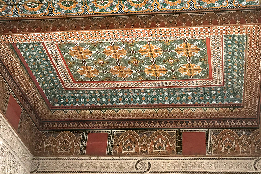 Bahia Palace in Marrakesh, Morocco