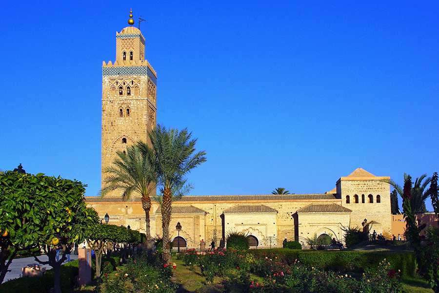 Koutoubia Mosque in Marrakesh, Morocco