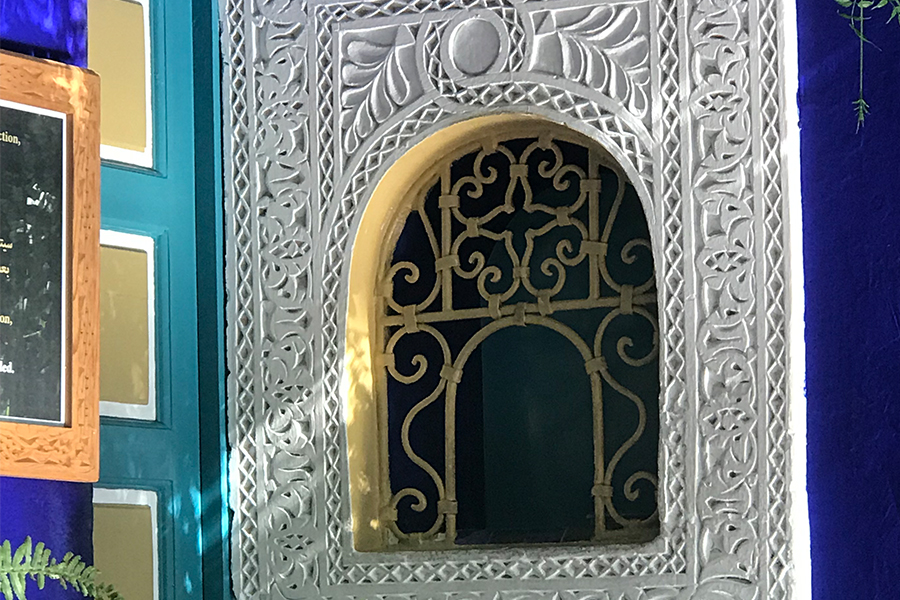 The Blue House in Majorelle Garden in Marrakesh, Morocco